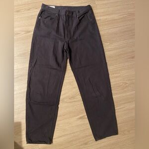 GAP Denim Black Barrel Jean High Rise size 10 T